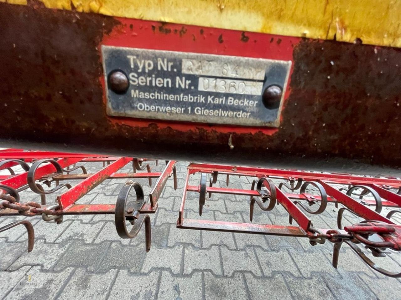 Saatbettkombination Türe ait Becker RAT S 4, Gebrauchtmaschine içinde Neuhof - Dorfborn (resim 5)