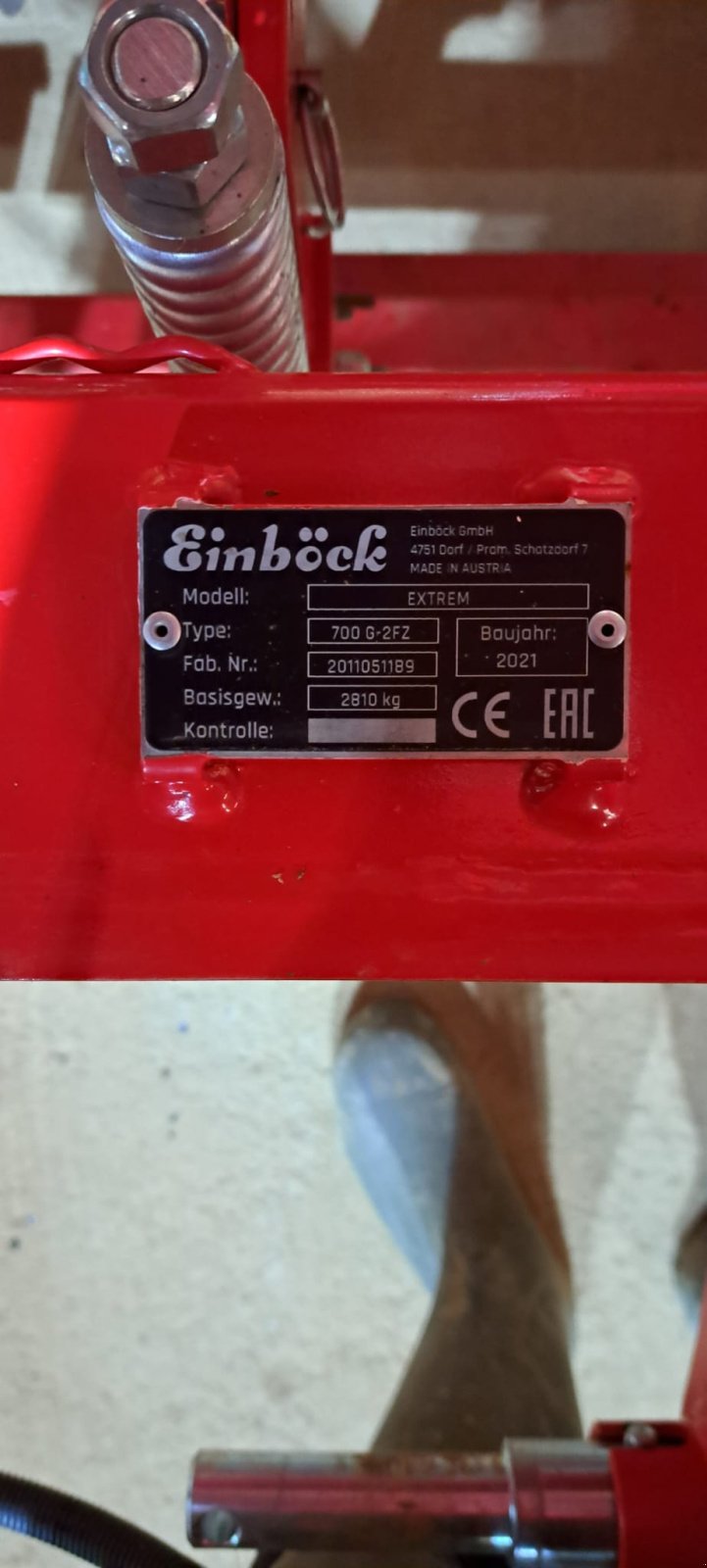 Saatbettkombination van het type Einböck EXTREM 700, Gebrauchtmaschine in Donaueschingen (Foto 14)