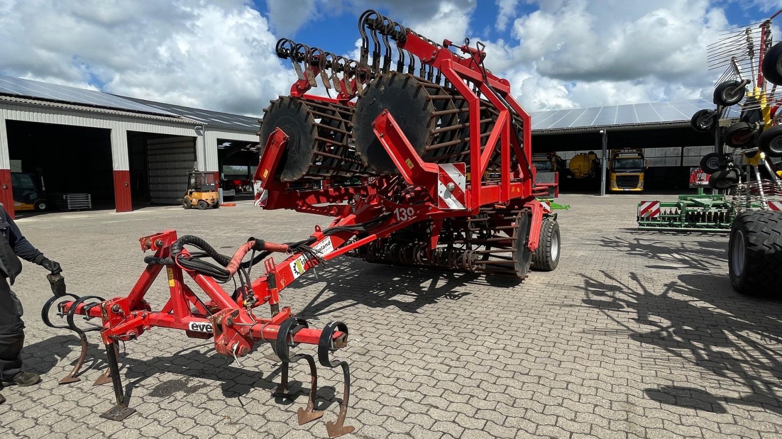 Saatbettkombination du type Evers Evers Concord Roller CR 800 XL, Gebrauchtmaschine en Løgumkloster (Photo 4)
