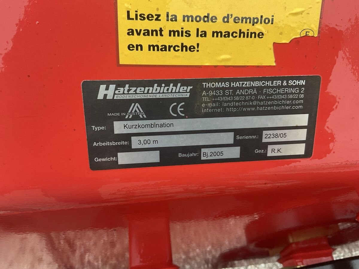 Saatbettkombination of the type Hatzenbichler Kurzkombi, Gebrauchtmaschine in Zwettl (Picture 11)