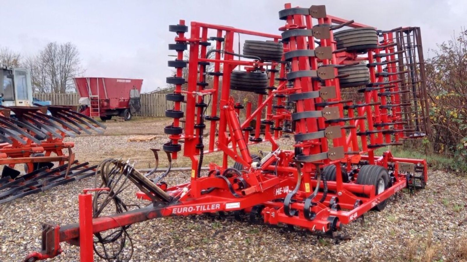 Saatbettkombination of the type HE-VA Euro Tiller 7m, Gebrauchtmaschine in Rødovre (Picture 1)