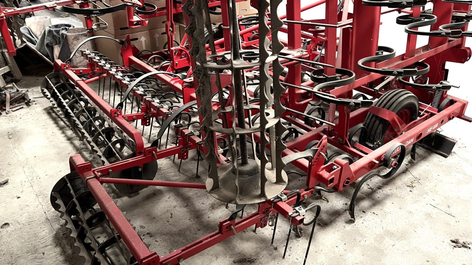 Saatbettkombination of the type HE-VA Kulti-Dan 6,4 m med kombi efterharve + planer planke, Gebrauchtmaschine in Borre (Picture 3)