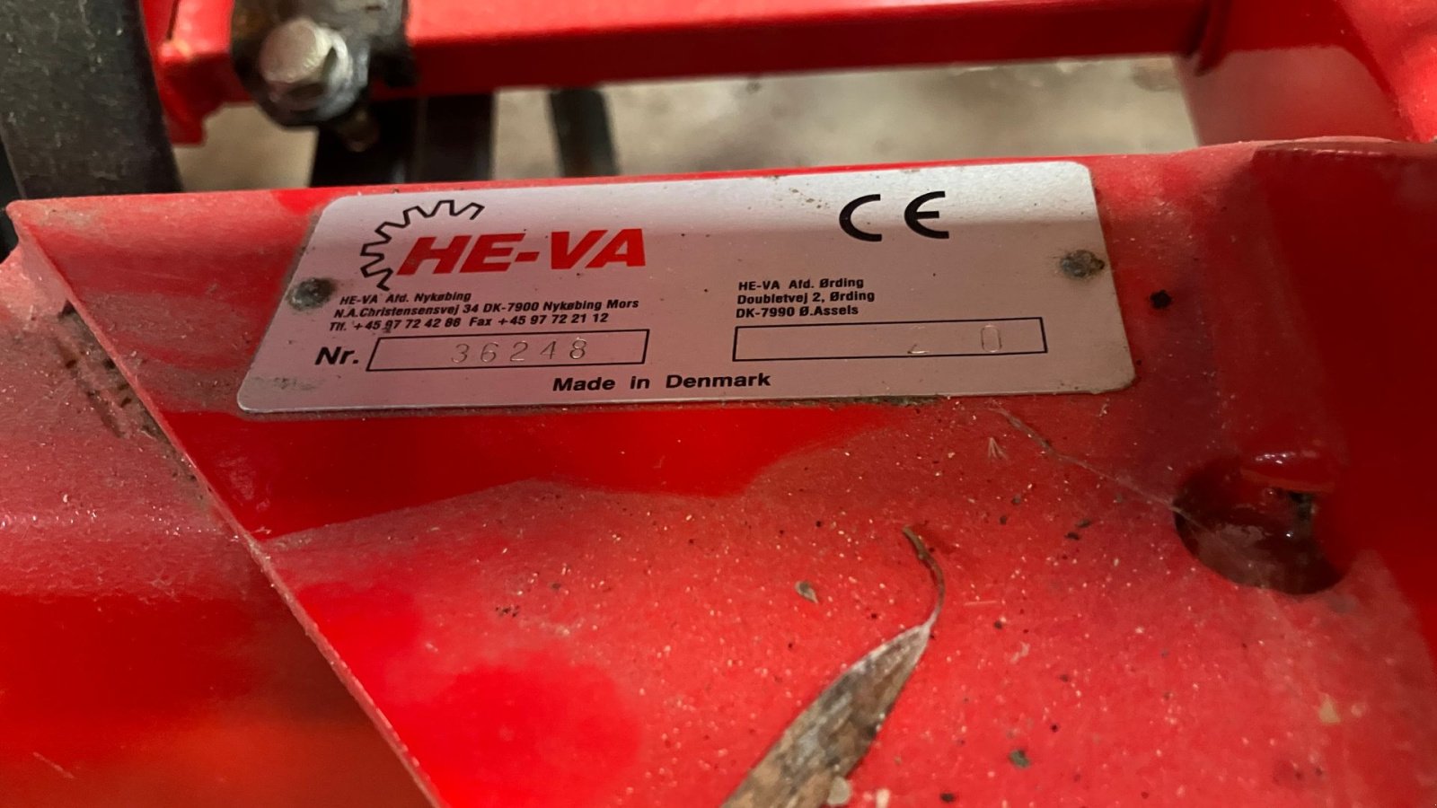 Saatbettkombination del tipo HE-VA Kulti-Dan Såbedsharve 6,4mtr, Gebrauchtmaschine en Rødekro (Imagen 5)