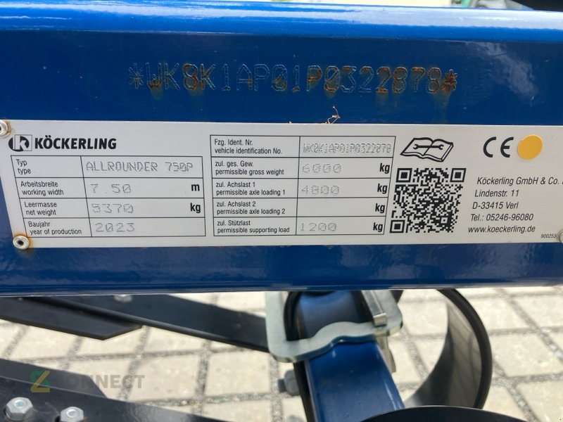 Saatbettkombination del tipo Köckerling Allrounder 750 profiline, Neumaschine en Jahnatal (Imagen 10)