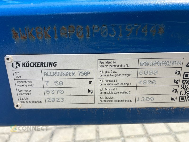 Saatbettkombination tipa Köckerling Allrounder 750 profiline, Gebrauchtmaschine u Jahnatal (Slika 11)