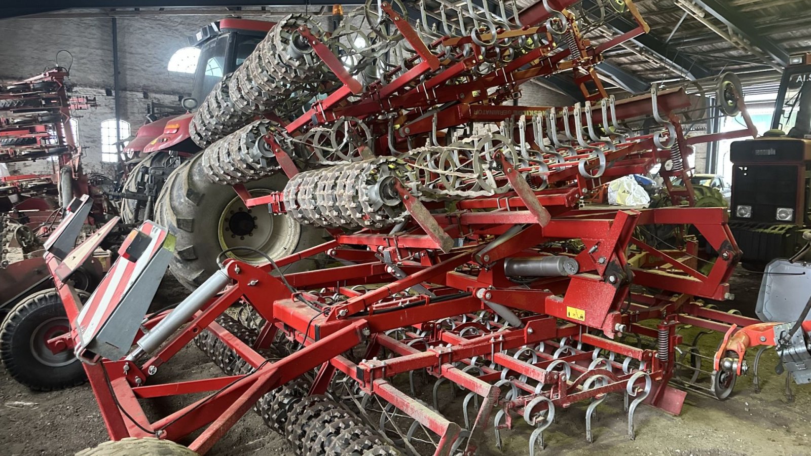 Saatbettkombination del tipo Kongskilde 7 meter germinator med CROSKILL tromle bagerst. Velegnet til roer, spinat og andre speciel afgrøder., Gebrauchtmaschine en øster ulslev (Imagen 4)