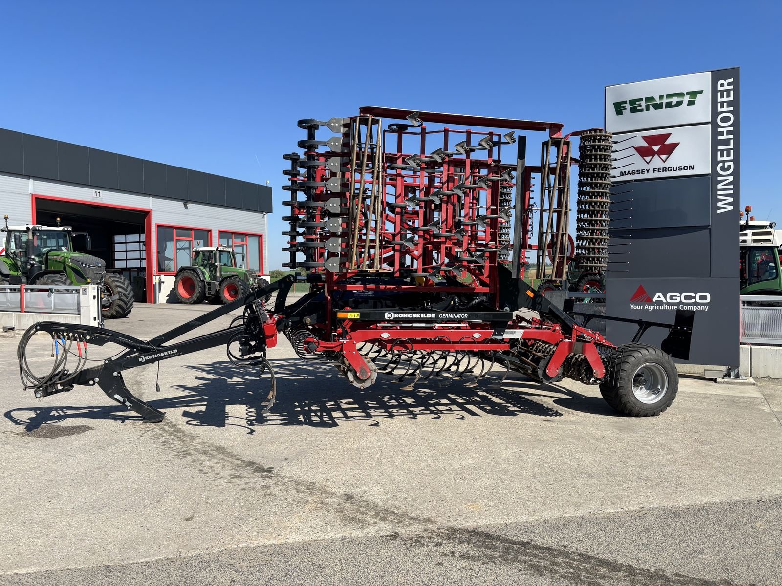 Saatbettkombination del tipo Kongskilde Germinator PRO 6200 BBK, Gebrauchtmaschine en Starrein (Imagen 1)