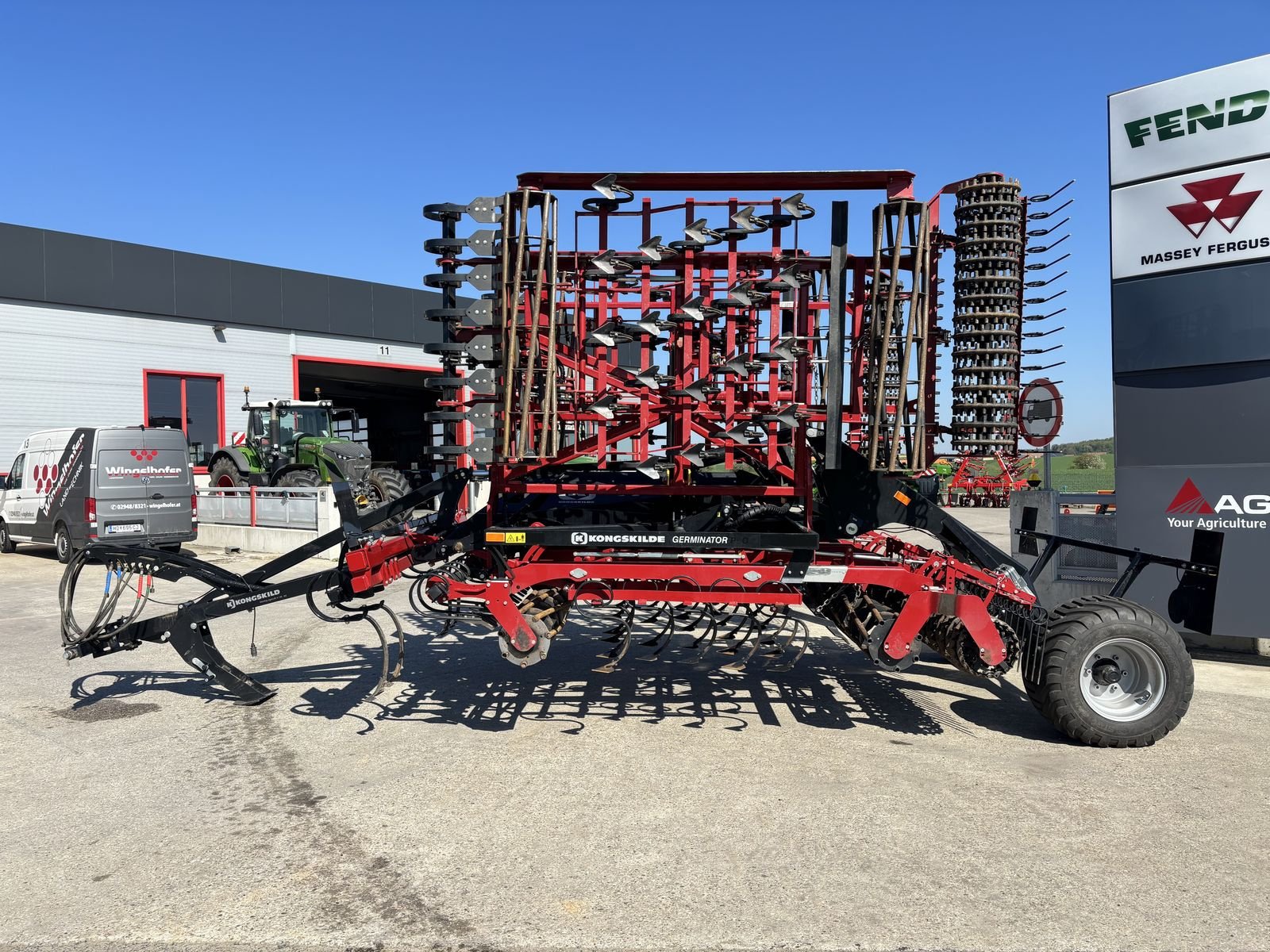 Saatbettkombination del tipo Kongskilde Germinator PRO 6200 BBK, Gebrauchtmaschine en Starrein (Imagen 4)