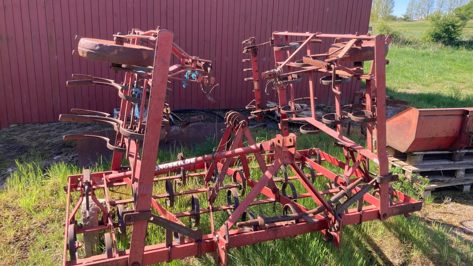 Saatbettkombination Türe ait Kongskilde Såbedsharve, Gebrauchtmaschine içinde Glamsbjerg (resim 1)