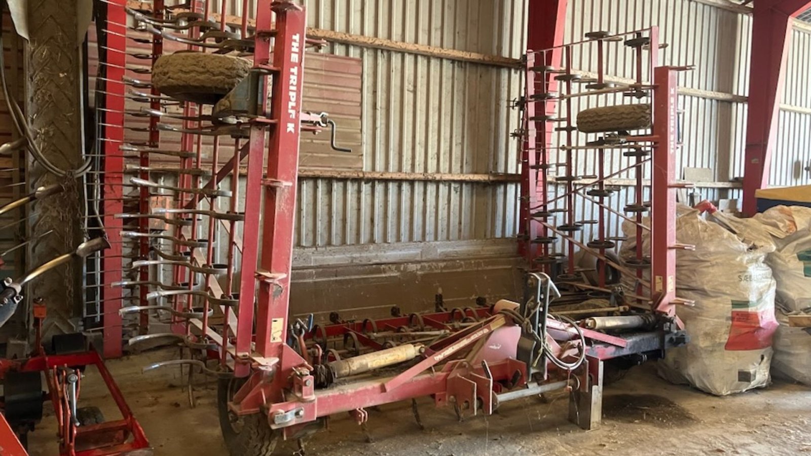 Saatbettkombination Türe ait Kongskilde Super Q 8 Meter med opklap, Gebrauchtmaschine içinde Aabenraa (resim 1)