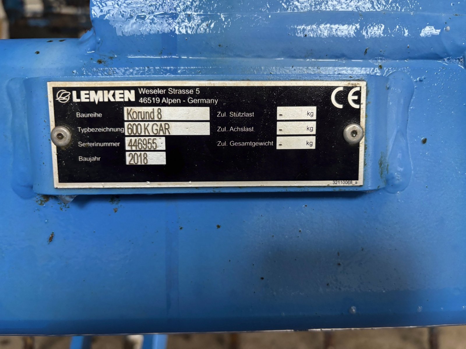 Saatbettkombination del tipo Lemken Korund 8/600 K, Gebrauchtmaschine en Großbardorf (Imagen 5)