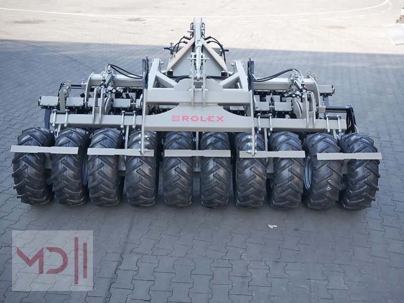 Saatbettkombination des Typs MD Landmaschinen Rol-Ex Scheibenegge mit Hitch und Reifenpacker 2,5m - 4,0m AUTW, Neumaschine in Zeven (Bild 9)
