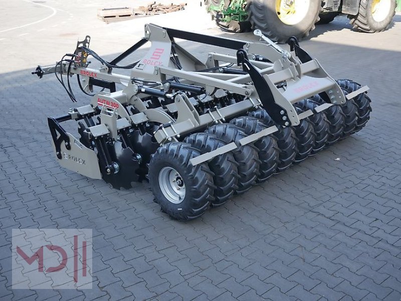 Saatbettkombination типа MD Landmaschinen Rol-Ex Scheibenegge mit Hitch und Reifenpacker 2,5m - 4,0m AUTW, Neumaschine в Zeven (Фотография 1)