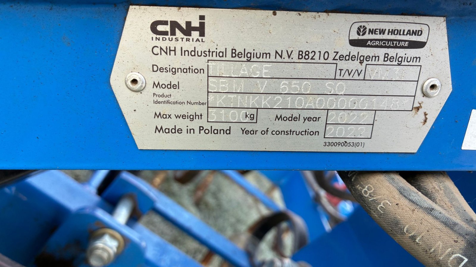 Saatbettkombination del tipo New Holland SBMV650 SQ, Gebrauchtmaschine In Roskilde (Immagine 5)