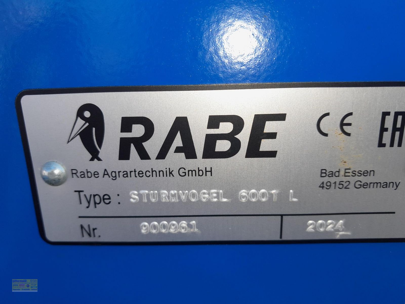 Saatbettkombination Türe ait Rabe STURMVOGEL 6000, Gebrauchtmaschine içinde Eferding (resim 14)