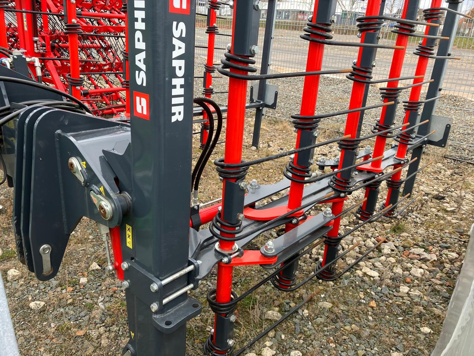 Saatbettkombination des Typs Saphir Strohstriegel Clearstar 485, Gebrauchtmaschine in Korbach (Bild 1)