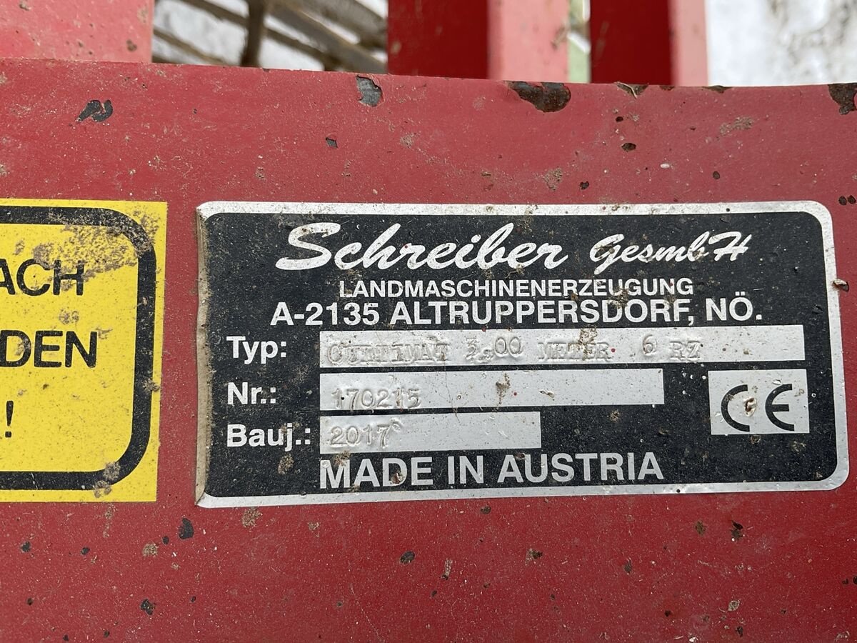 Saatbettkombination типа Schreiber Optimat 3.00-6RZ, Gebrauchtmaschine в Zwettl (Фотография 11)