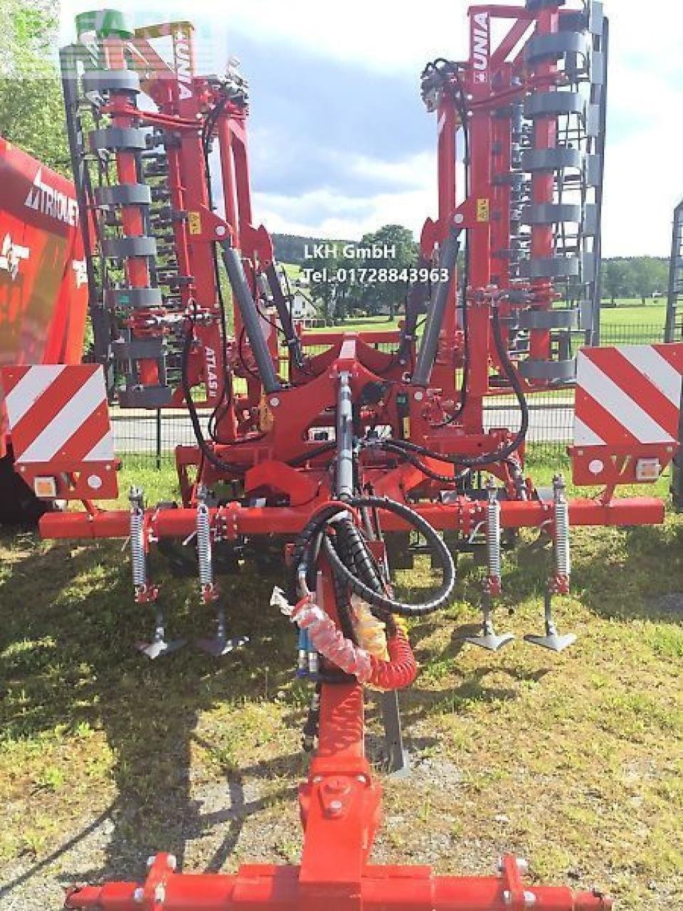 Saatbettkombination a típus Unia atlas ii hp 6, Gebrauchtmaschine ekkor: ZWÖNITZ OT HORMERSDORF (Kép 8)