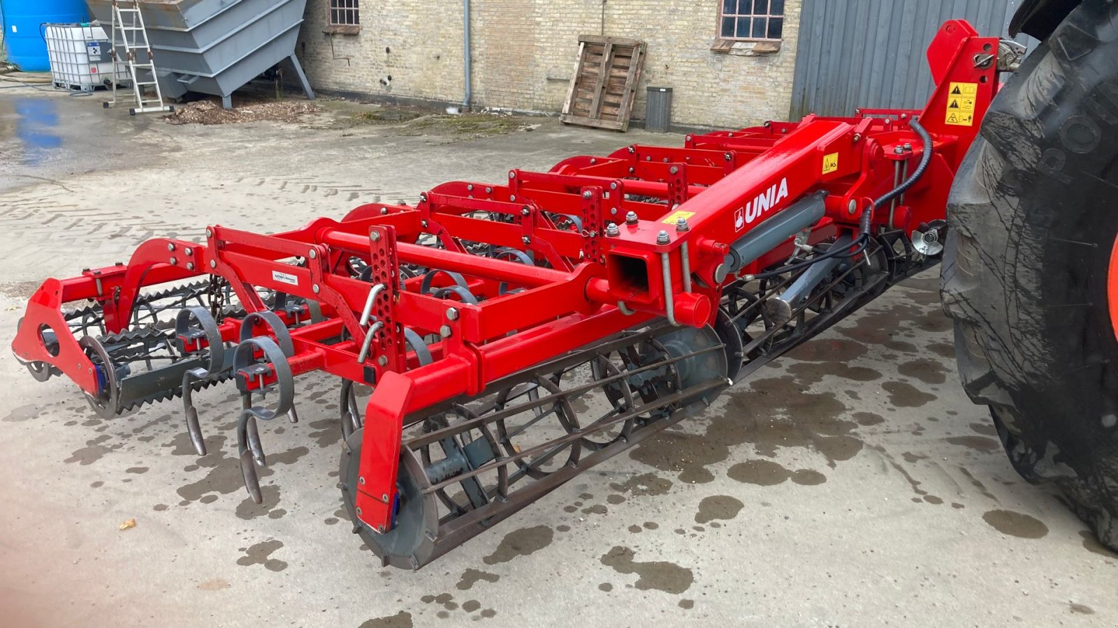 Saatbettkombination του τύπου Unia Max H 6, Gebrauchtmaschine σε Tinglev (Φωτογραφία 2)