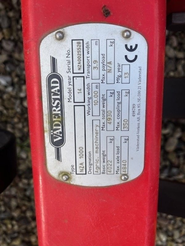 Saatbettkombination des Typs Väderstad NZ-AGGRESSIVE 1000, Gebrauchtmaschine in Sakskøbing (Bild 6)