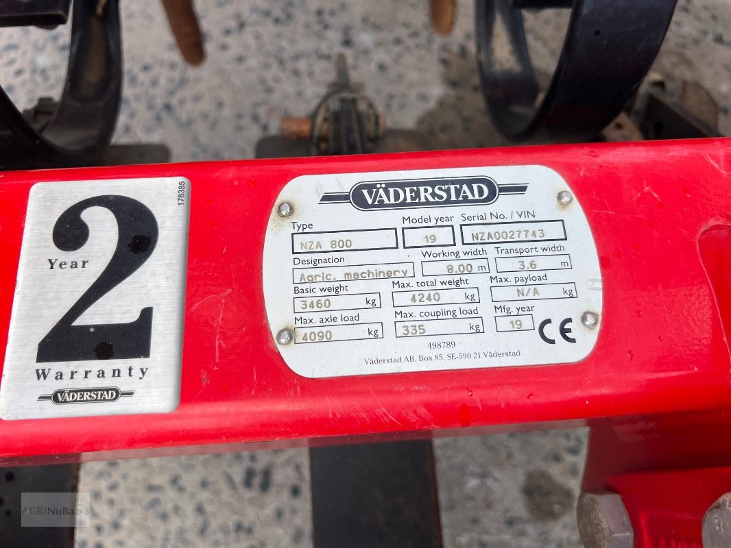 Saatbettkombination tipa Väderstad NZA 800, Gebrauchtmaschine u Prenzlau (Slika 20)