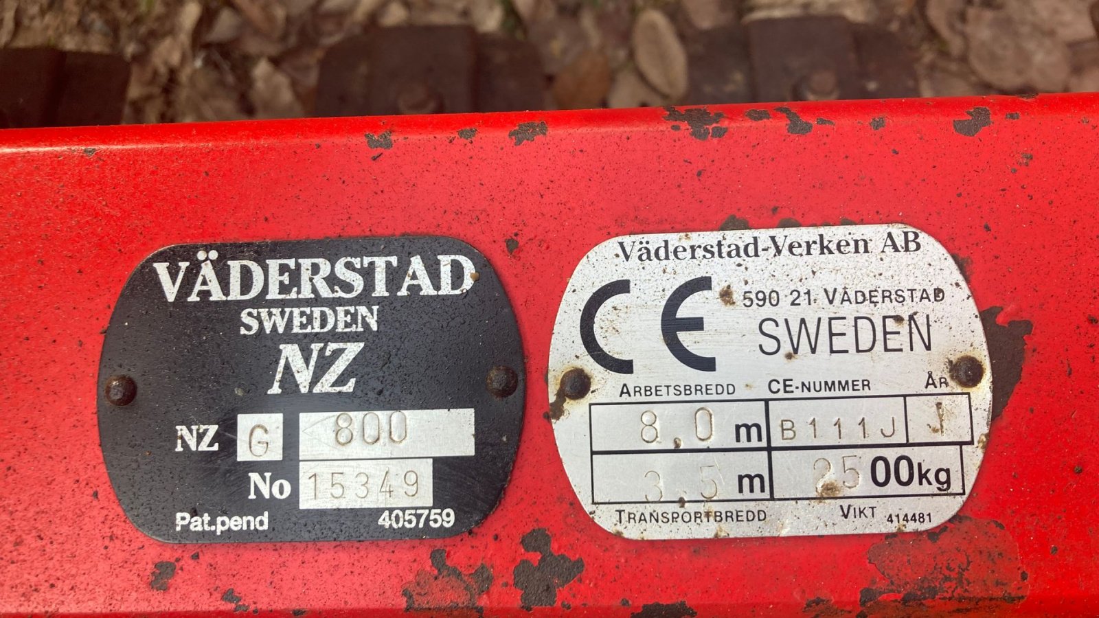 Saatbettkombination типа Väderstad NZG 800, Gebrauchtmaschine в Roskilde (Фотография 5)