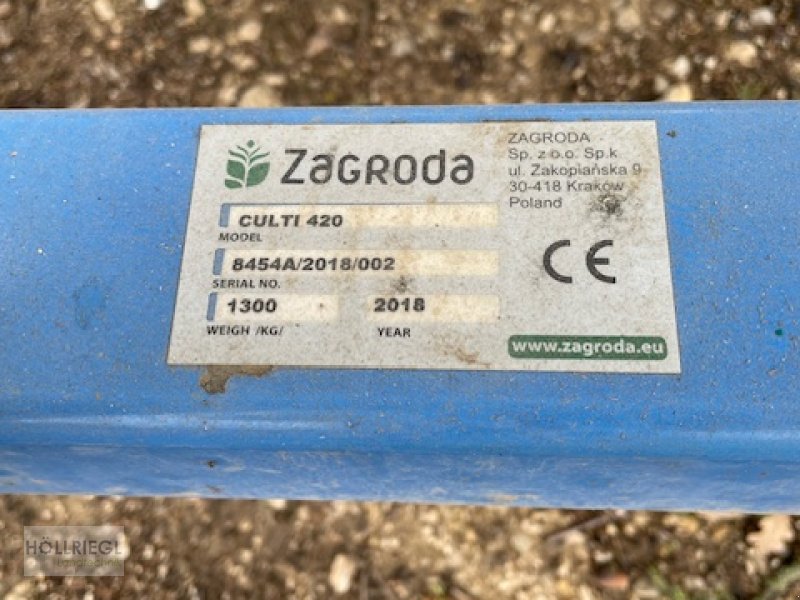 Saatbettkombination of the type ZAGRODA Culti 420, Gebrauchtmaschine in Hohenburg (Picture 2)