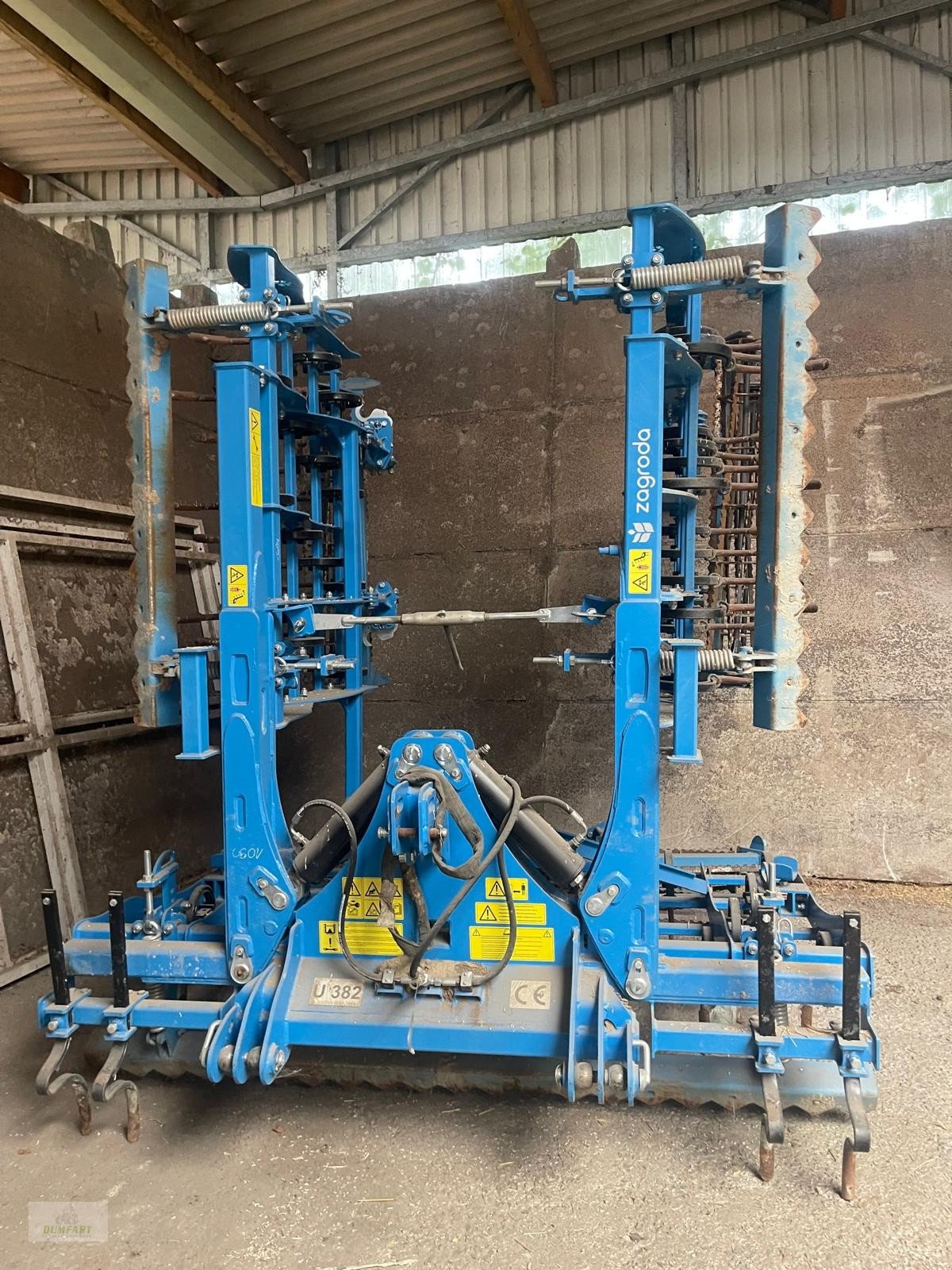 Saatbettkombination del tipo ZAGRODA Culti 550BP, Gebrauchtmaschine en Bad Leonfelden (Imagen 6)