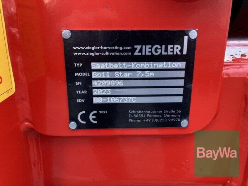 Saatbettkombination a típus Ziegler SOIL STAR 7501 ZIEGLER SAATBEE, Gebrauchtmaschine ekkor: München (Kép 6)