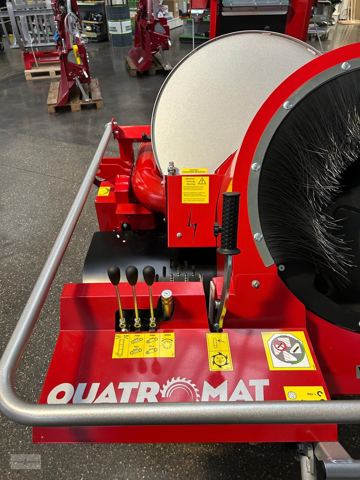 Sägeautomat & Spaltautomat Türe ait AMR Quatromat SAT 4-700/52 PE-THO, Neumaschine içinde Treuchtlingen (resim 5)