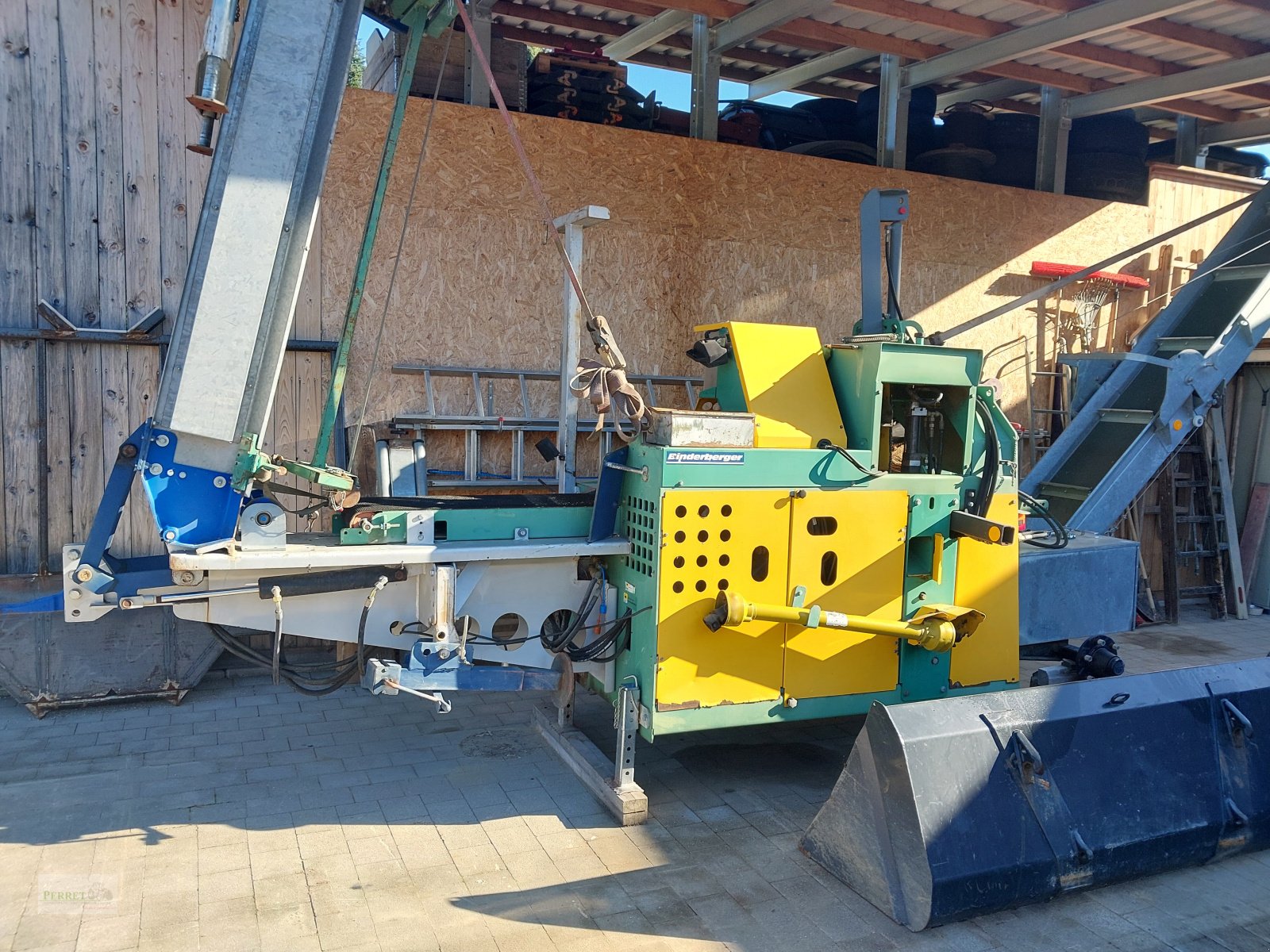 Sägeautomat & Spaltautomat του τύπου Binderberger Brennholzautomat, Gebrauchtmaschine σε Neubeuern (Φωτογραφία 2)