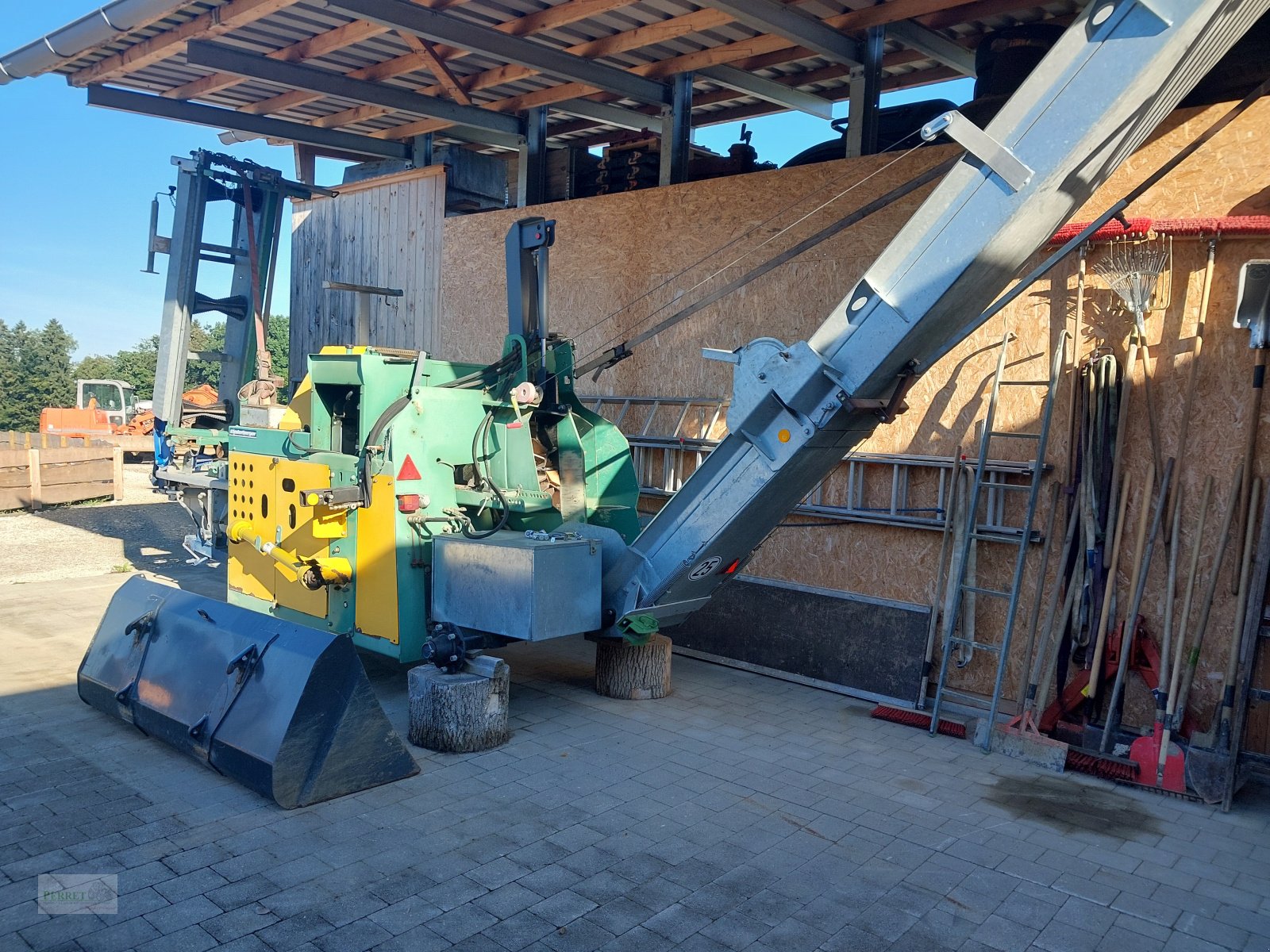 Sägeautomat & Spaltautomat του τύπου Binderberger Brennholzautomat, Gebrauchtmaschine σε Neubeuern (Φωτογραφία 3)