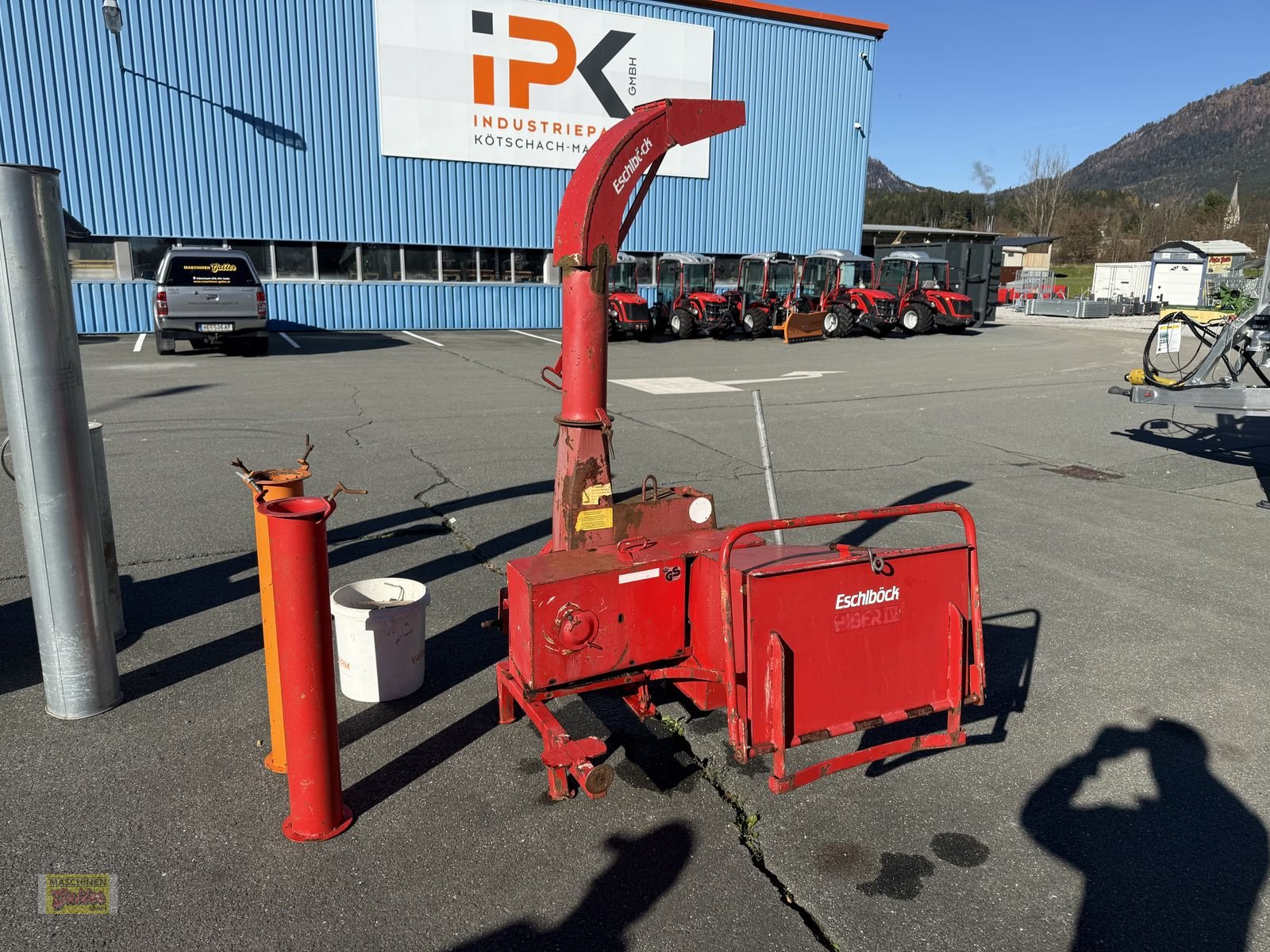Sägeautomat & Spaltautomat des Typs Eschlböck Biber-IV 4 Hacker, Gebrauchtmaschine in Kötschach (Bild 1)