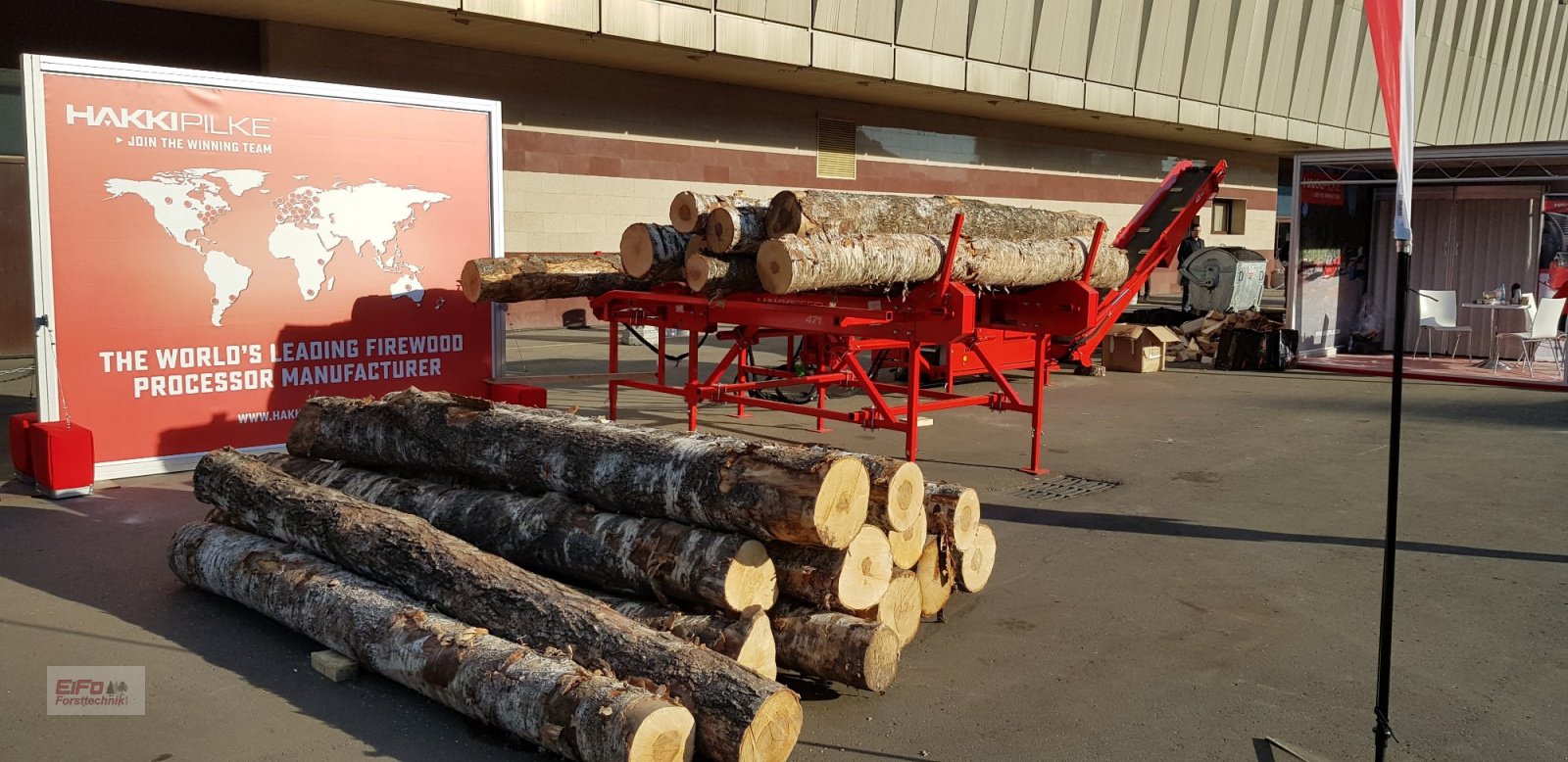Sägeautomat & Spaltautomat Türe ait Hakki Pilke Feed 471, Neumaschine içinde Bad Grönenbach (resim 2)