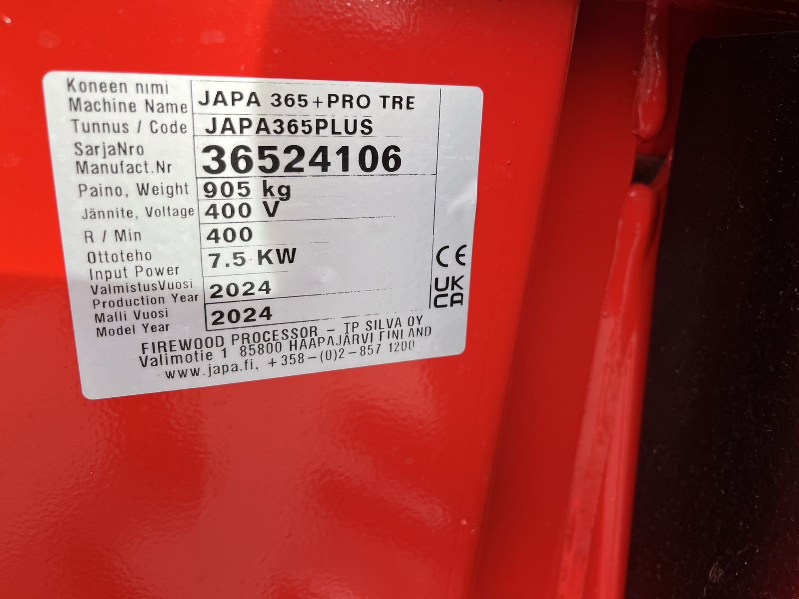 Sägeautomat & Spaltautomat typu Japa 365+Pro TRE, Vorführmaschine v Reith bei Kitzbühel (Obrázek 5)