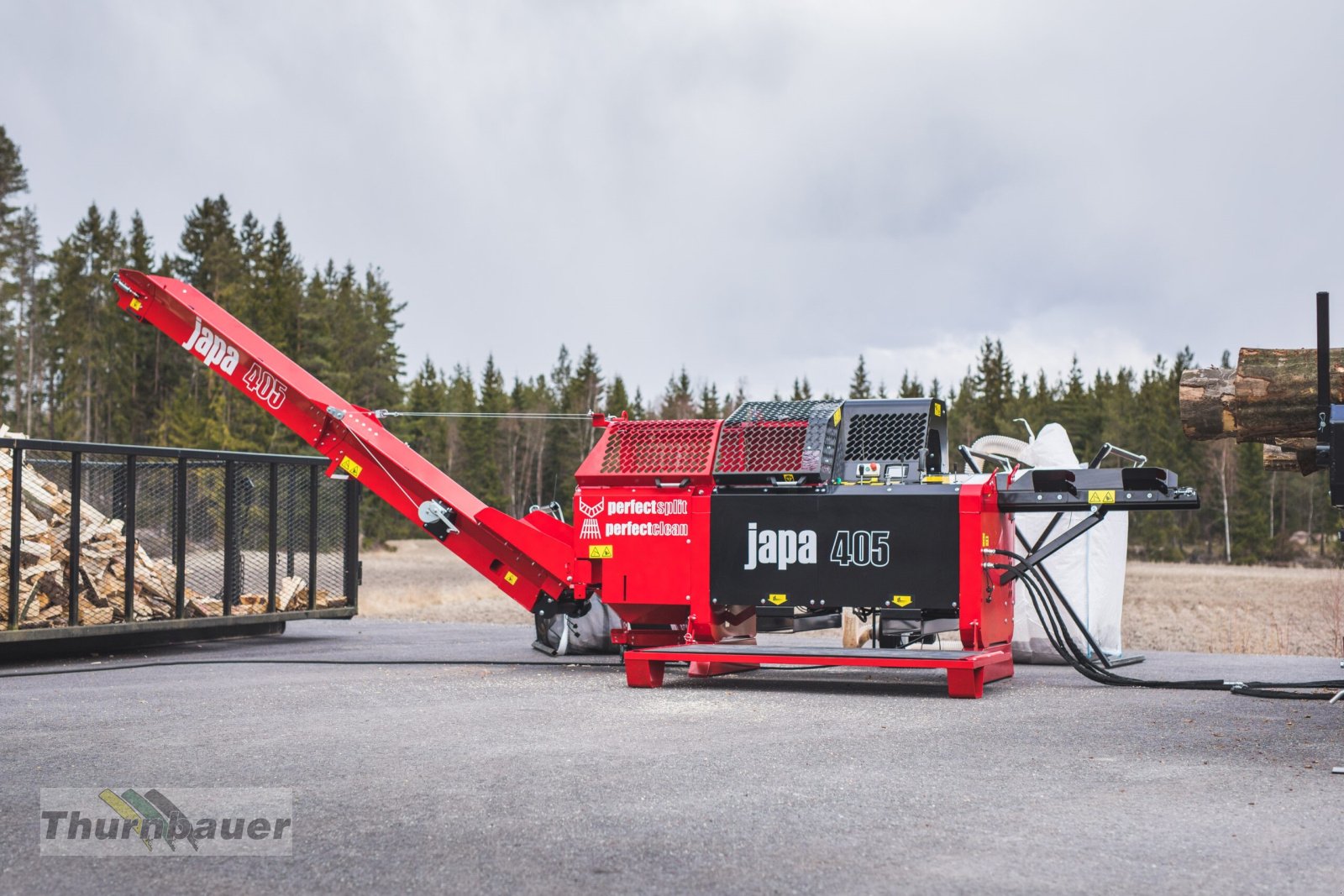 Sägeautomat & Spaltautomat des Typs Japa 405 TRE, Neumaschine in Bodenmais (Bild 1)
