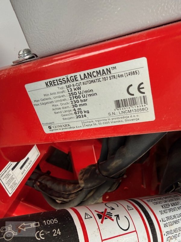 Sägeautomat & Spaltautomat du type Lancman SAF X Cut, Gebrauchtmaschine en Remchingen (Photo 3)