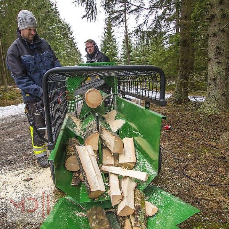 Sägeautomat & Spaltautomat des Typs MD Landmaschinen Kellfri Holzschneidspalter mit Elektroantrieb, Neumaschine in Zeven (Bild 4)