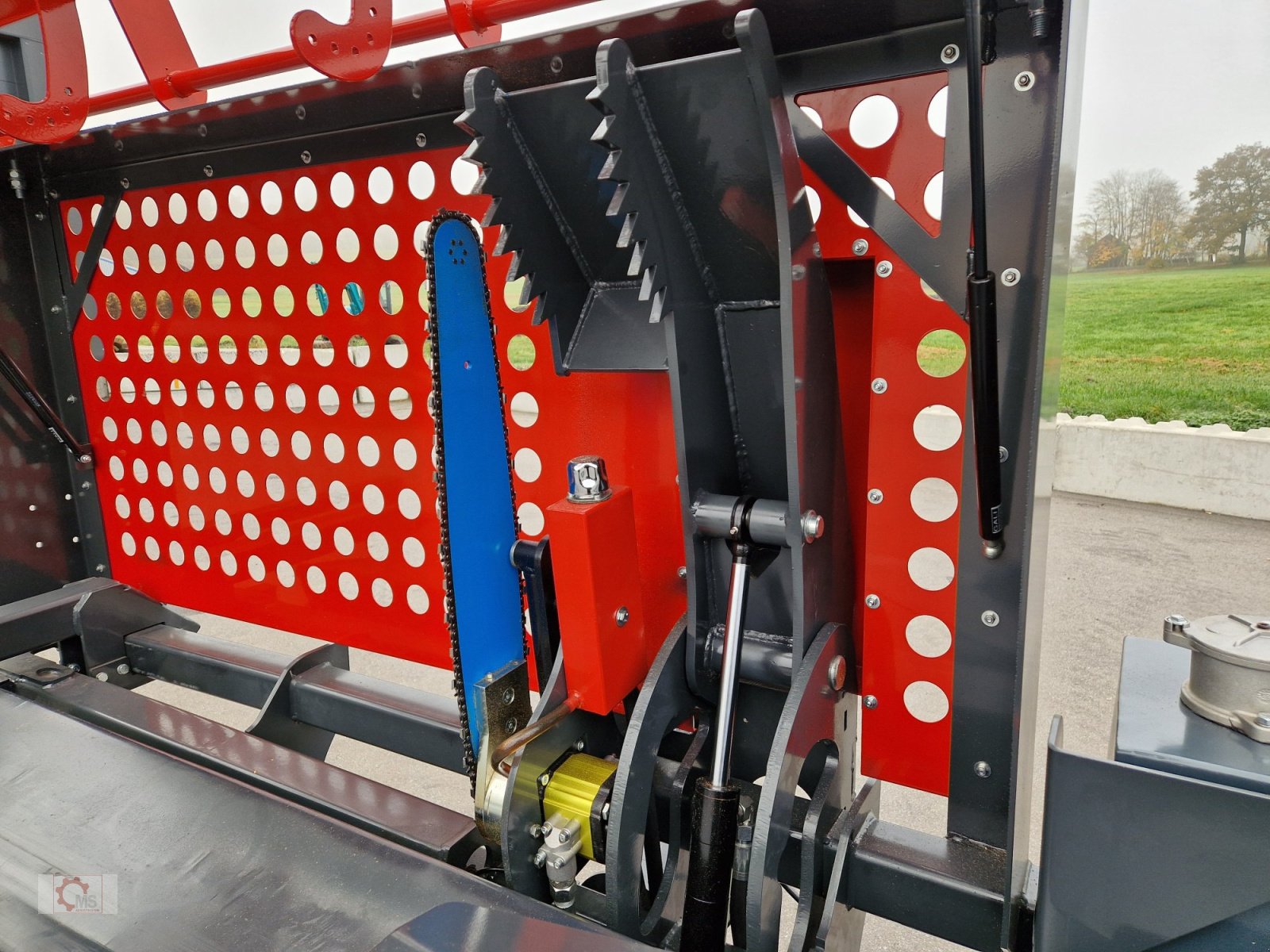 Sägeautomat & Spaltautomat des Typs MS Splitter 1500 22to 50cm Durchmesser 1m Scheitlänge Ölkühler Sägespaltautomat, Neumaschine in Tiefenbach (Bild 17)