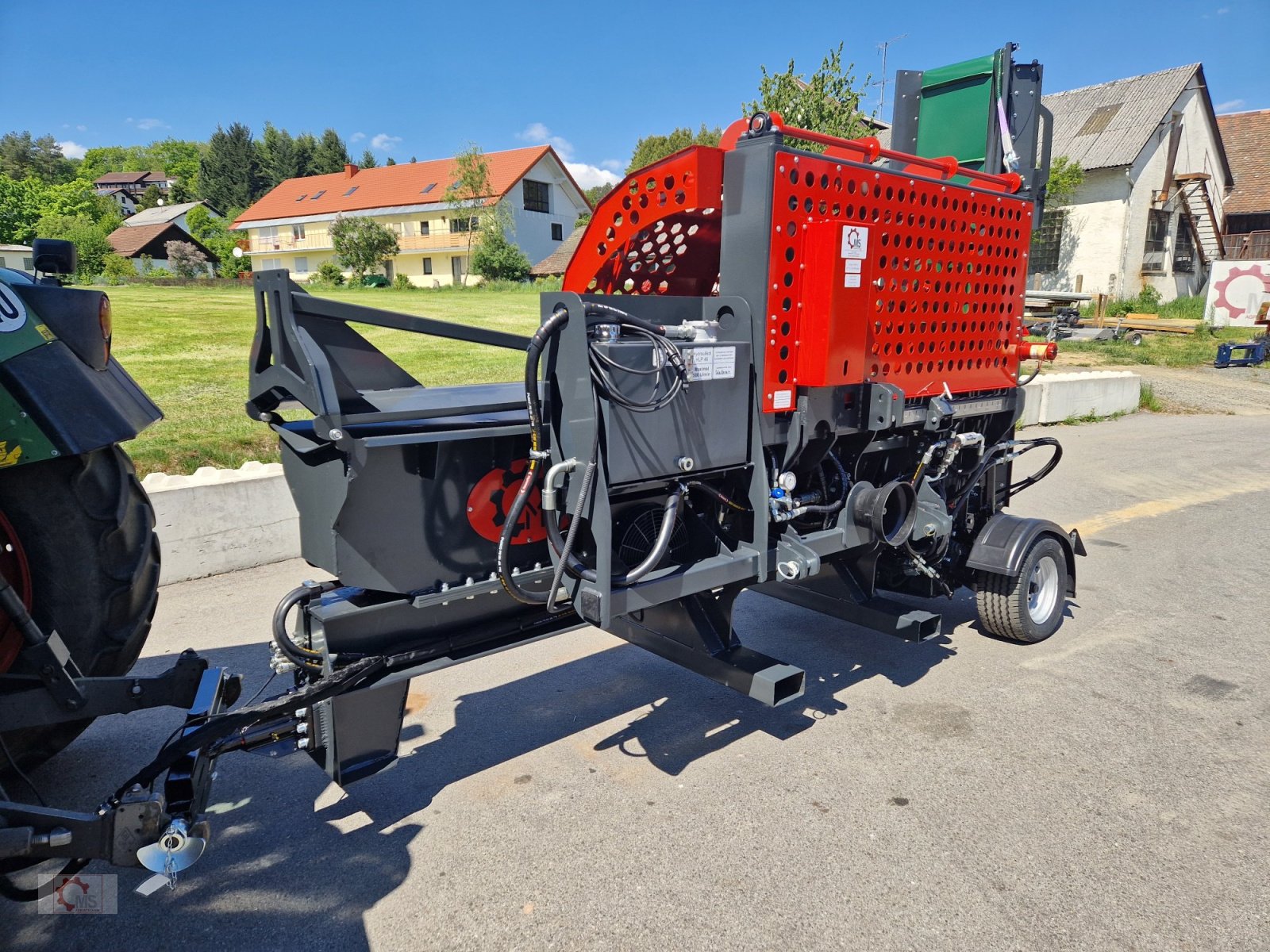 Sägeautomat & Spaltautomat tipa MS Splitter 1500 Fahrwerk 22to 50cm Durchmesser 1m Scheitlänge Sägespaltautomat, Neumaschine u Tiefenbach (Slika 14)