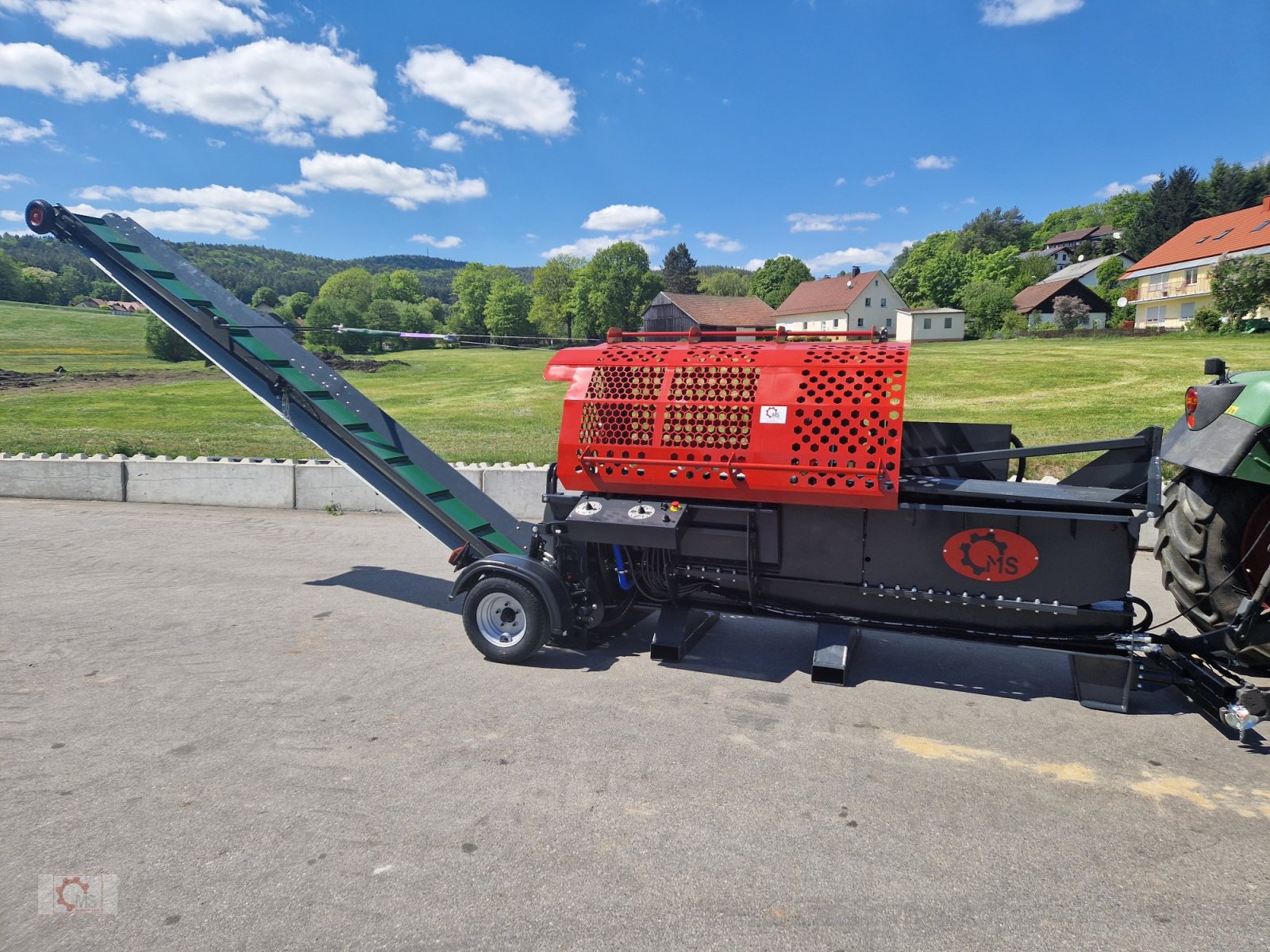 Sägeautomat & Spaltautomat tipa MS Splitter 1500 Fahrwerk 22to 50cm Durchmesser 1m Scheitlänge Sägespaltautomat, Neumaschine u Tiefenbach (Slika 20)
