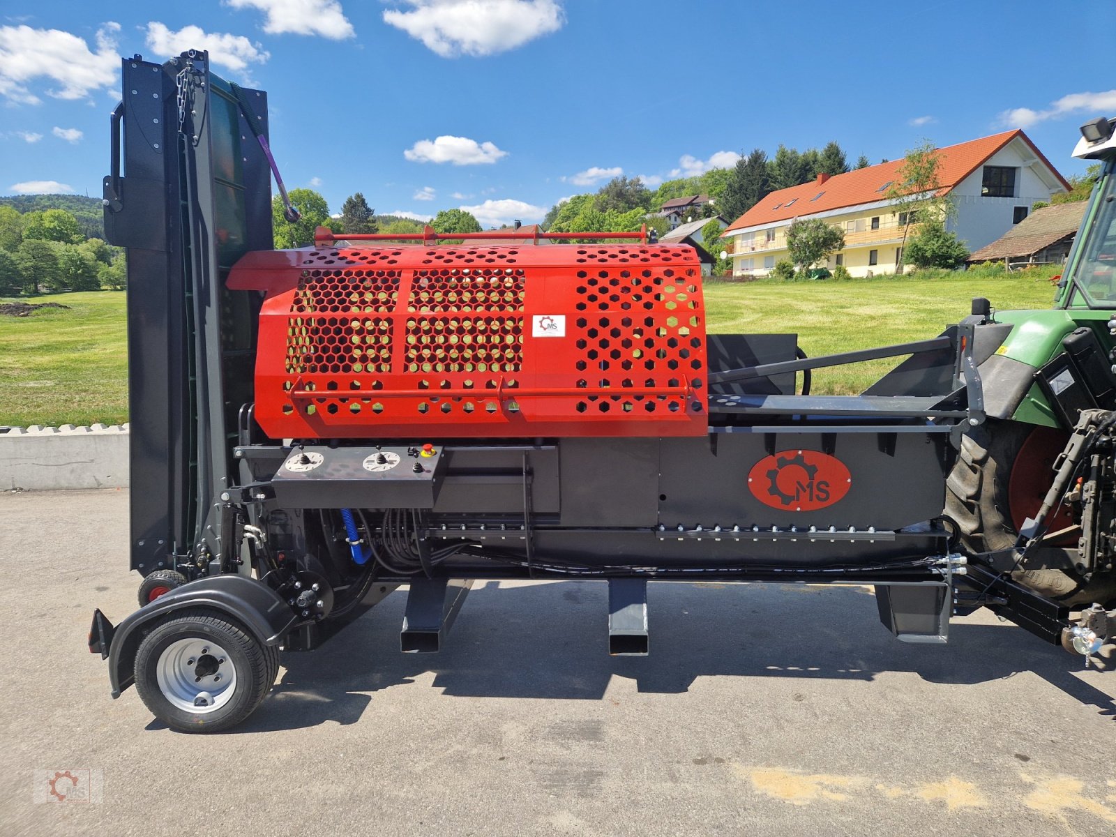 Sägeautomat & Spaltautomat tipa MS Splitter 1500 Fahrwerk 22to 50cm Durchmesser 1m Scheitlänge Sägespaltautomat, Neumaschine u Tiefenbach (Slika 25)