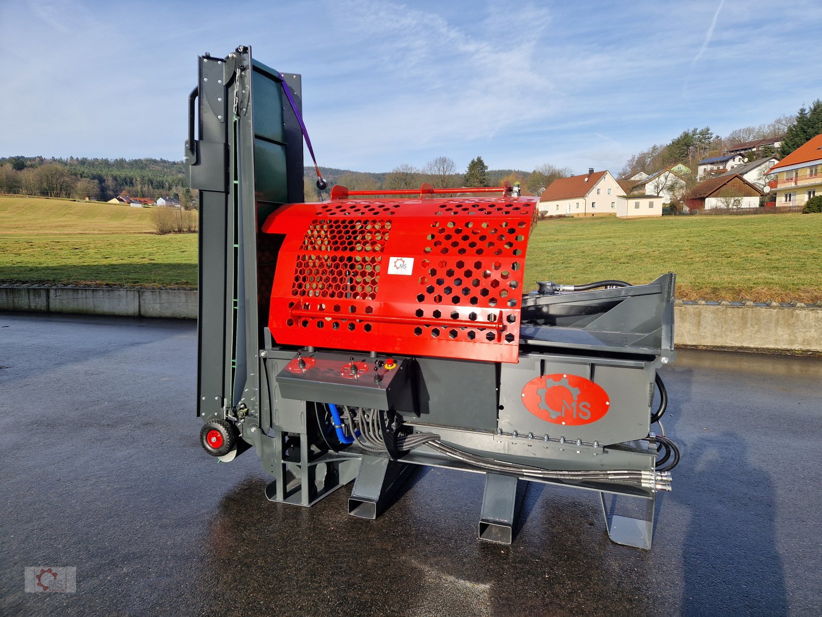 Sägeautomat & Spaltautomat typu MS Splitter 500 V2 22t 50cm Durchmesser Ölkühler, Neumaschine w Tiefenbach (Zdjęcie 2)