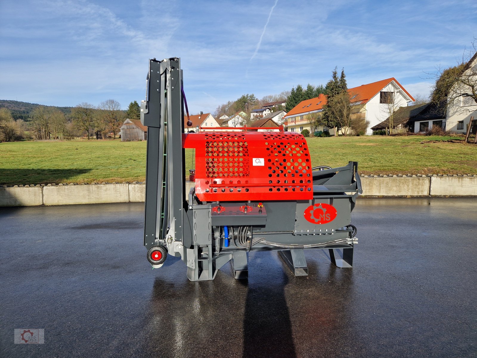 Sägeautomat & Spaltautomat typu MS Splitter 500 V2 22t 50cm Durchmesser Ölkühler, Neumaschine w Tiefenbach (Zdjęcie 4)