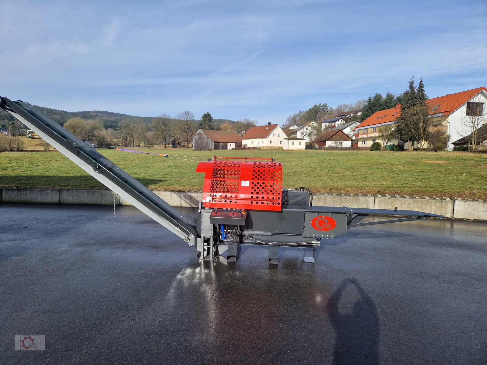 Sägeautomat & Spaltautomat typu MS Splitter 500 V2 22t 50cm Durchmesser Ölkühler, Neumaschine w Tiefenbach (Zdjęcie 13)