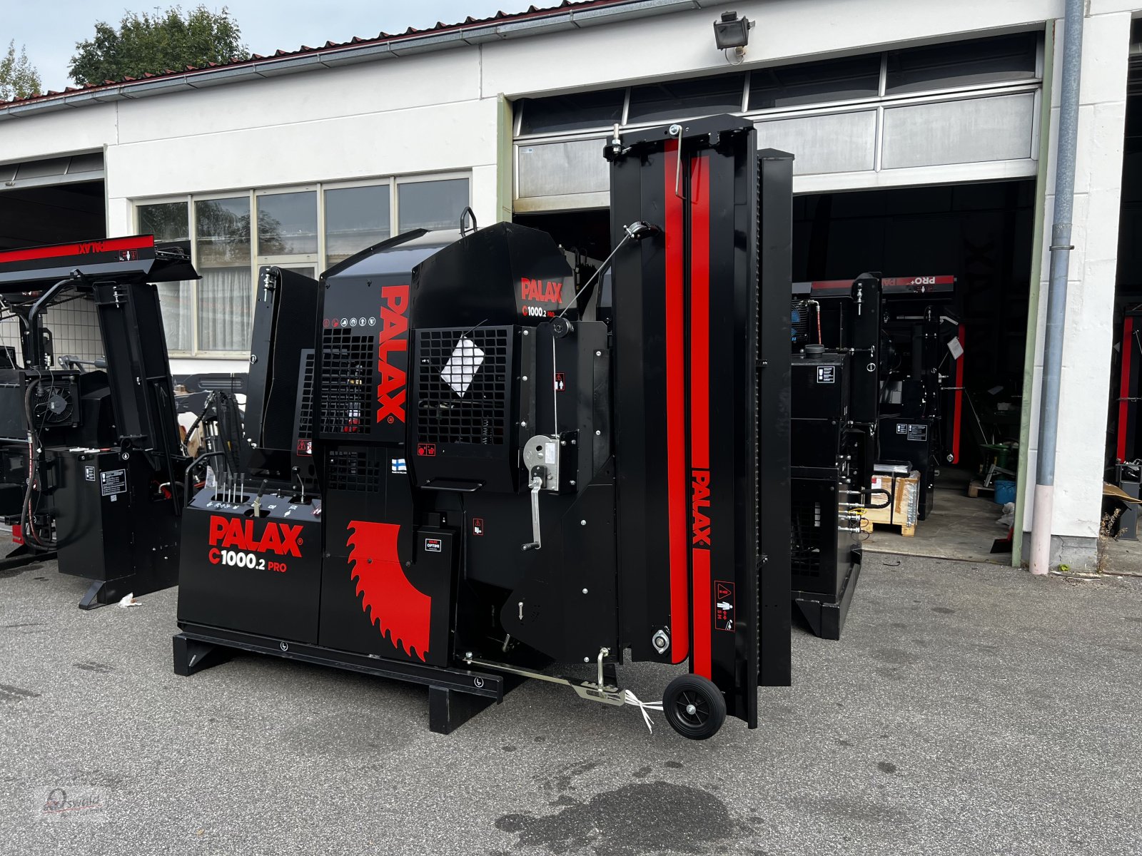 Sägeautomat & Spaltautomat typu Palax C1000 Kreissäge Sägespalter Vorführmaschine, Neumaschine w Regen (Zdjęcie 1)