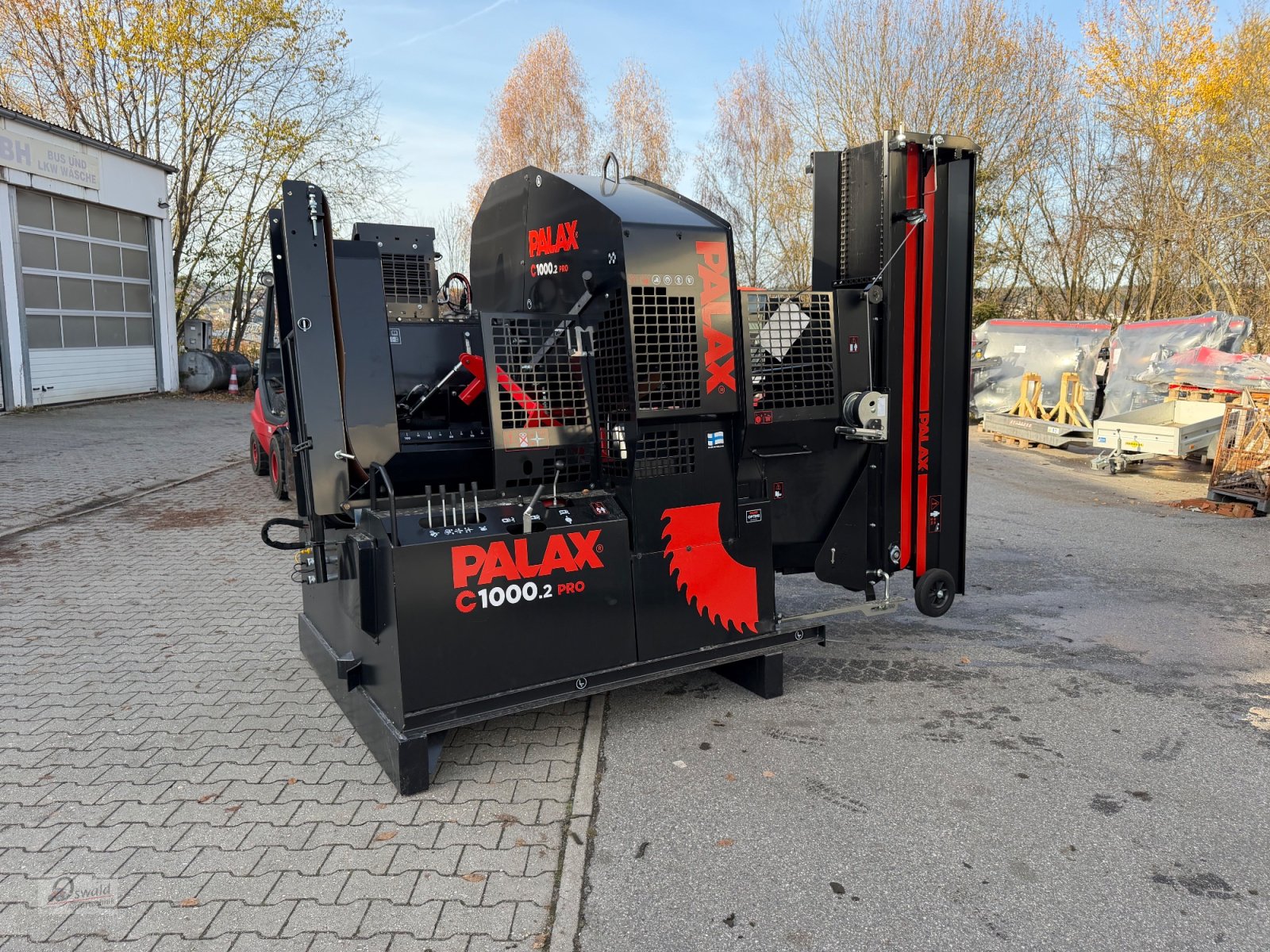 Sägeautomat & Spaltautomat del tipo Palax C1000 PRO, Neumaschine en Regen (Imagen 1)