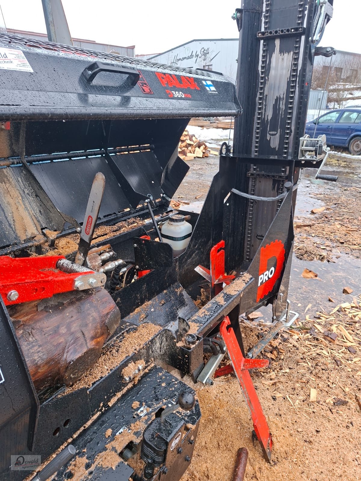 Sägeautomat & Spaltautomat от тип Palax D360 Sägespalter, Gebrauchtmaschine в Regen (Снимка 4)