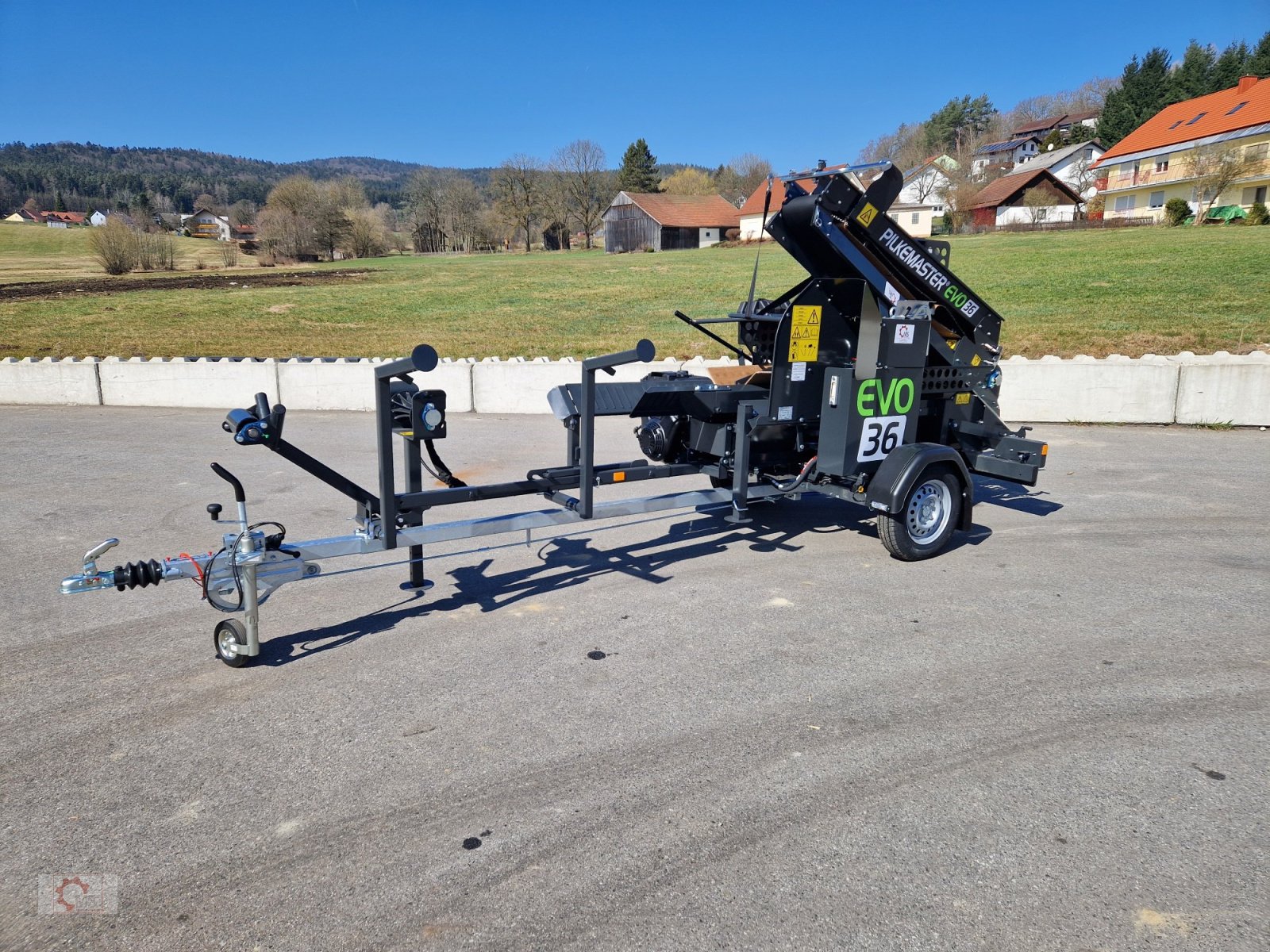 Sägeautomat & Spaltautomat типа Pilkemaster EVO 36 Benzinmotor 10to 36cm Stammheber Fahrwerk 80 km/h, Neumaschine в Tiefenbach (Фотография 13)