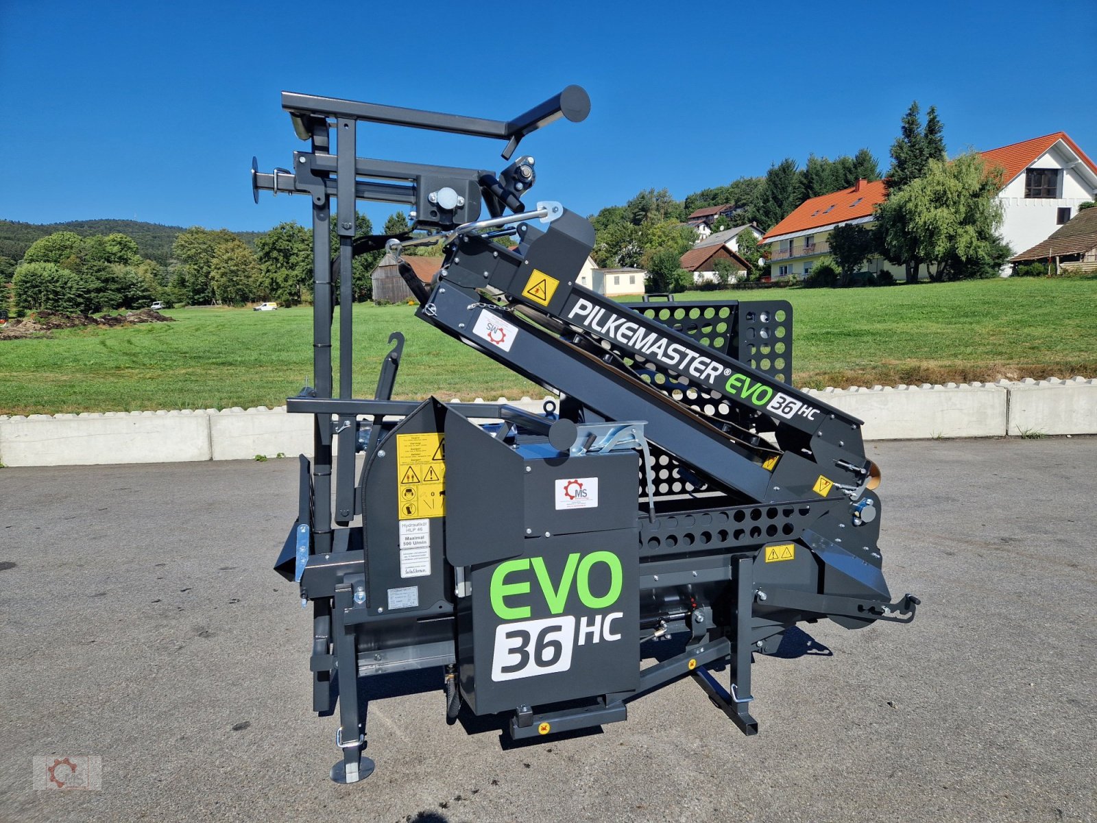 Sägeautomat & Spaltautomat typu Pilkemaster EVO 36 HC 10to 36cm Stammheber 4m Förderband, Neumaschine w Tiefenbach (Zdjęcie 1)